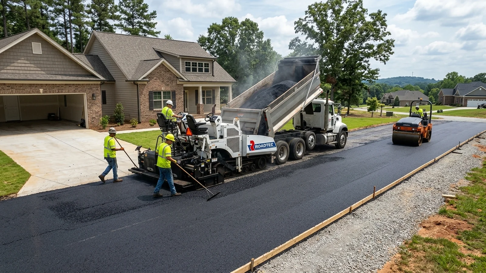 Asphalt Driveway Paving & Installation professional in Greenville